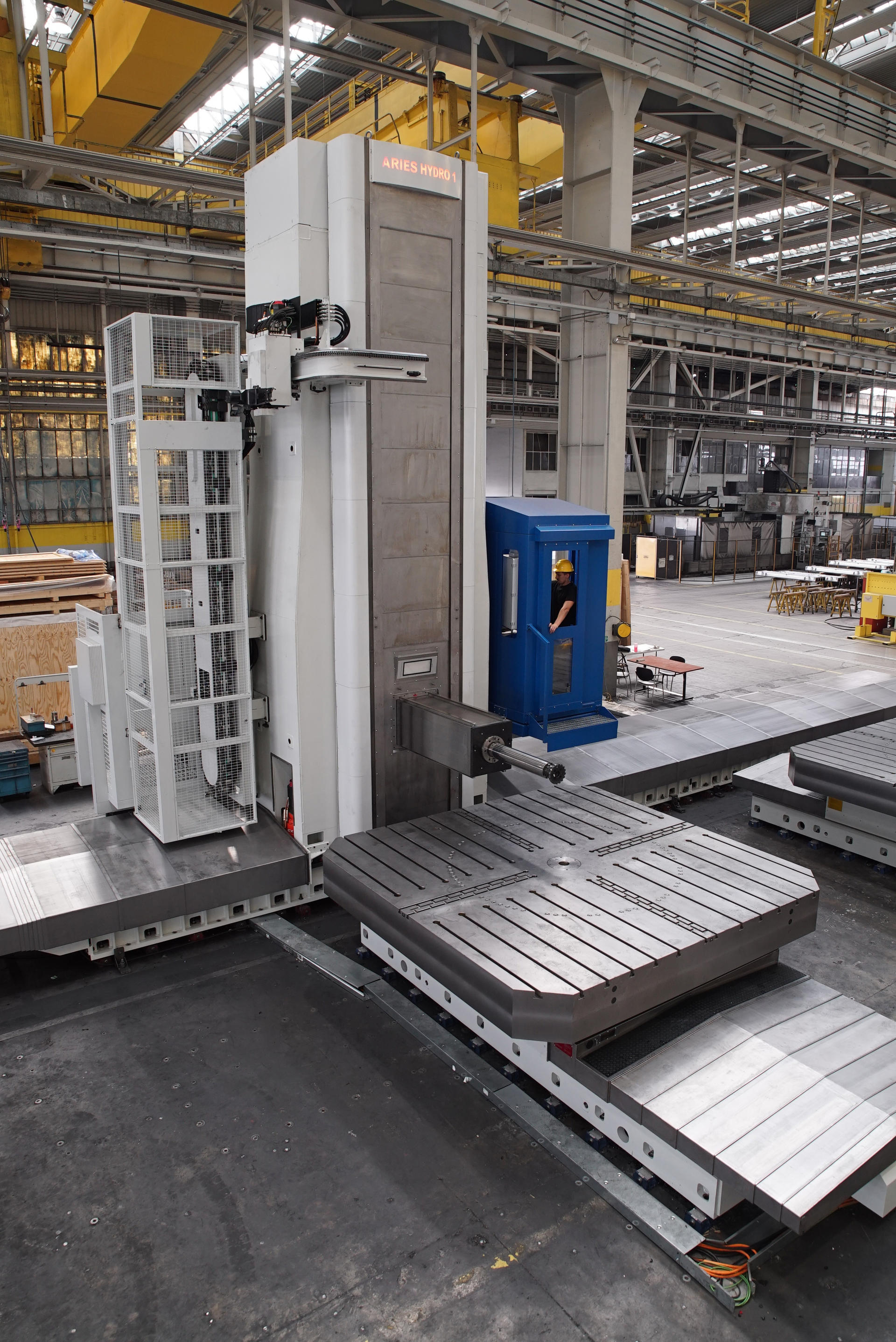 Aries Hydro hybrid horizontal CNC milling machine