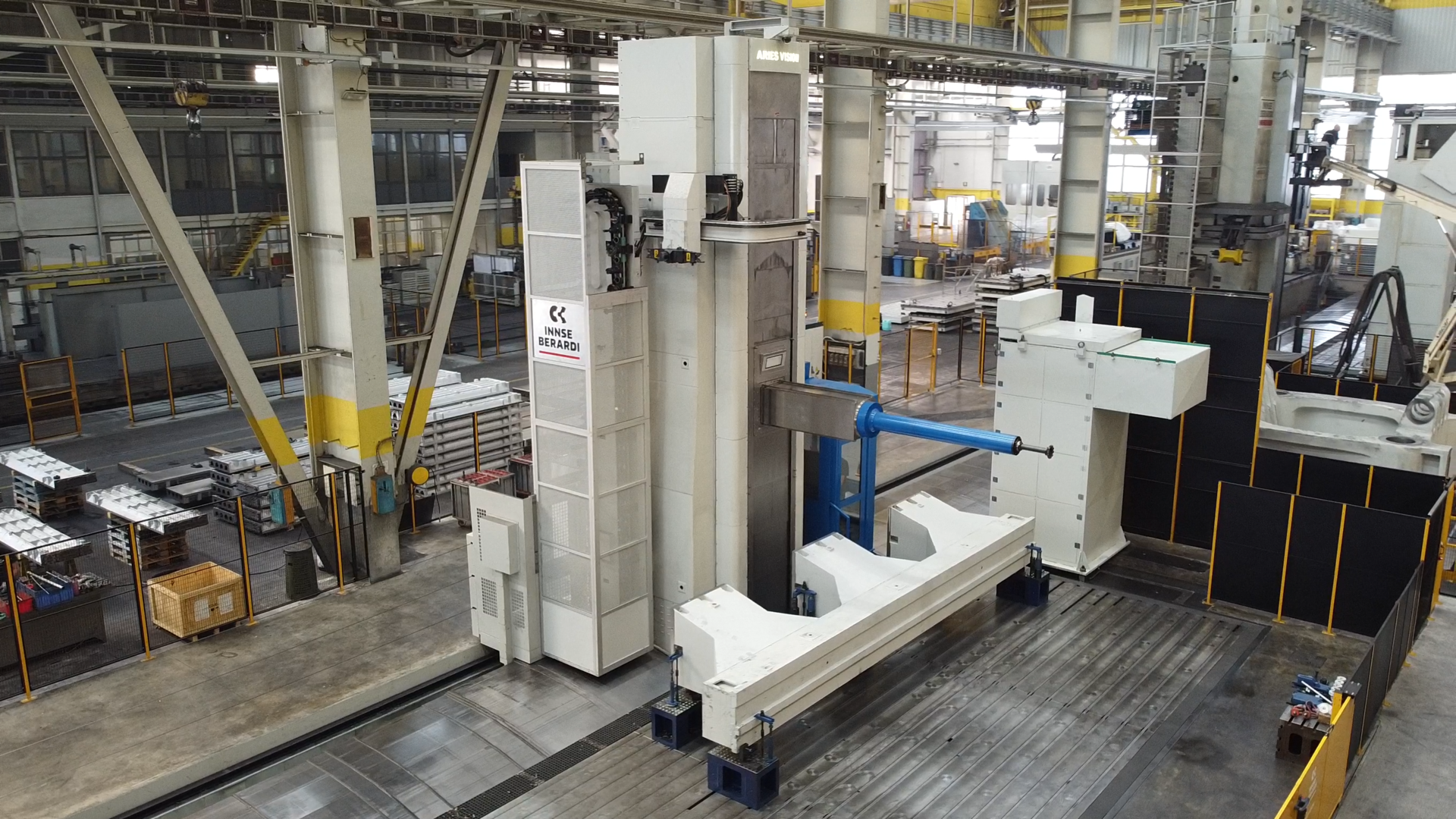 Aries Vision high-speed horizontal CNC machining center