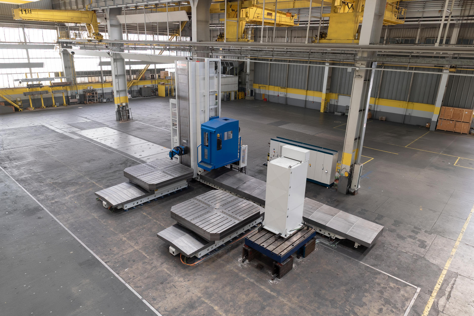 Aries Vision horizontal CNC milling and boring machine for precision machining
