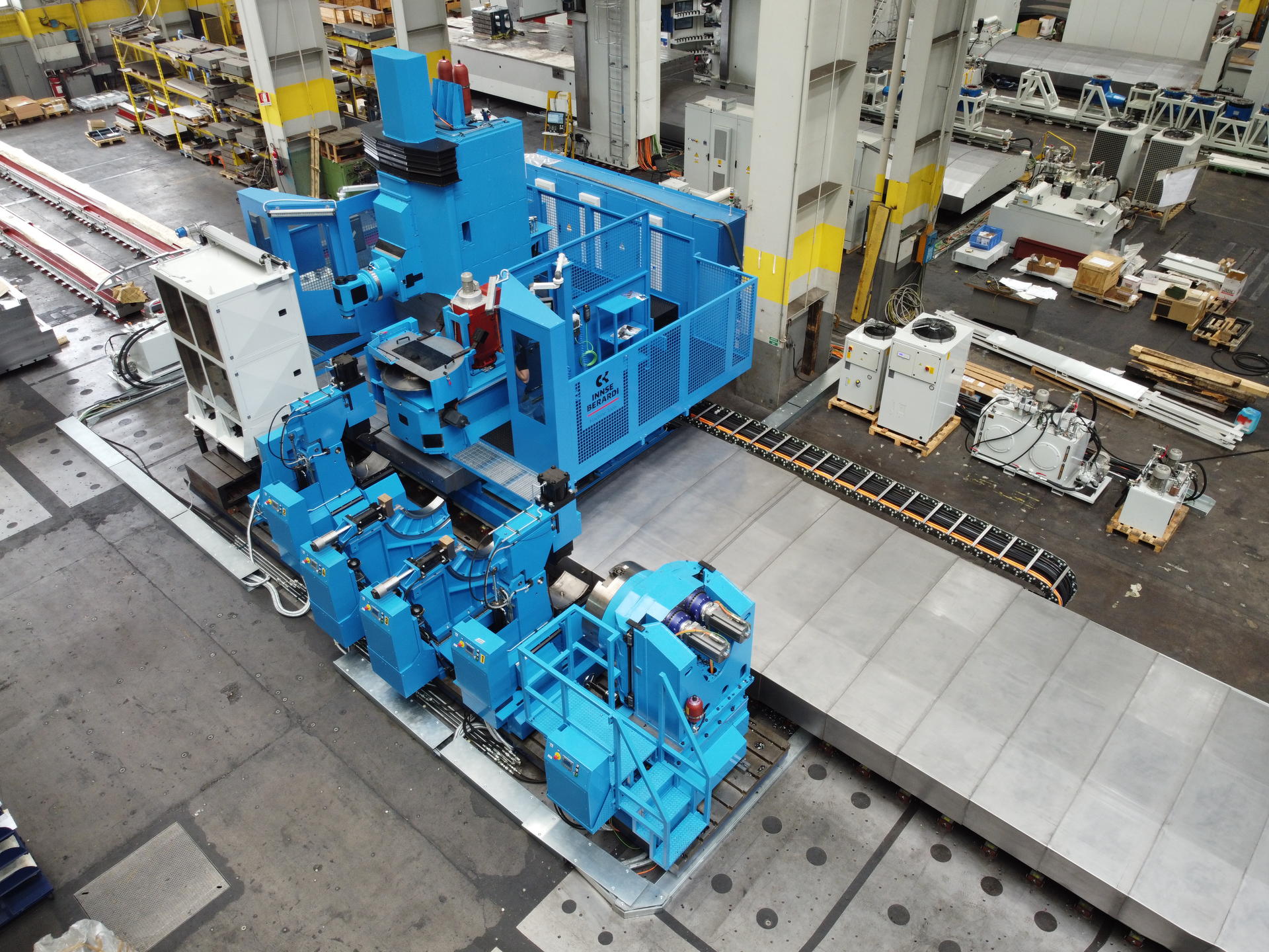 FCR dedicated generator rotor slotter milling machine